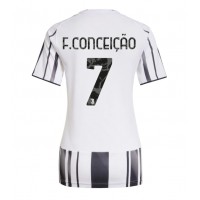 Stroje piłkarskie Juventus Francisco Conceicao #7 Koszulka Podstawowej dla damskie 2025-26 Krótki Rękaw